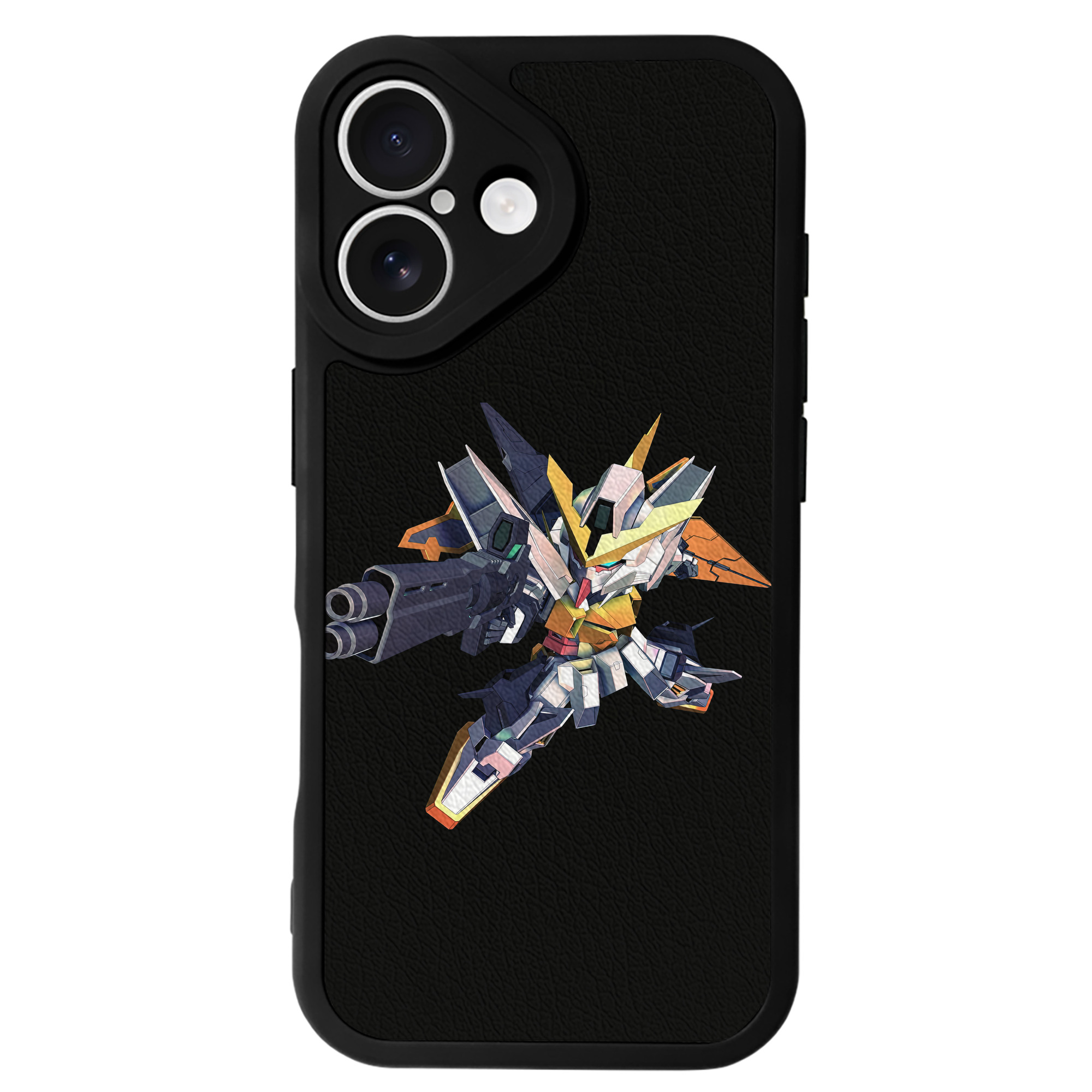 （画像用） 機動戦士ガンダム Mobile Suit Gundam 【iPhone 16シリーズ対応】シリコンスマホケース（レザー調） 材質：シリコン